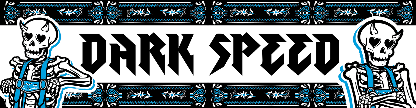 Dark Speed German Slap Sticker