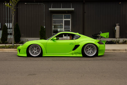 Dark Speed Pandem Porsche Cayman S Booth Car