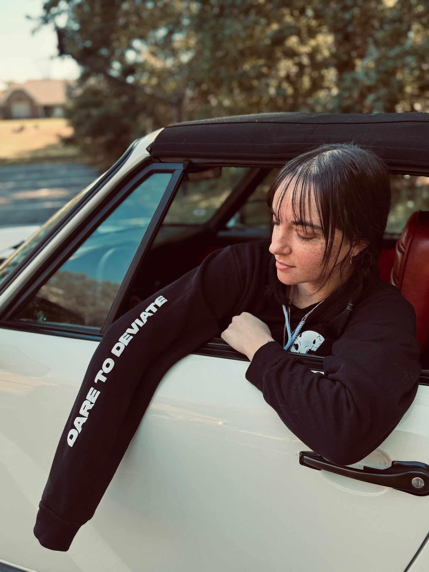 Dare To Deviate Teeth Hoodie