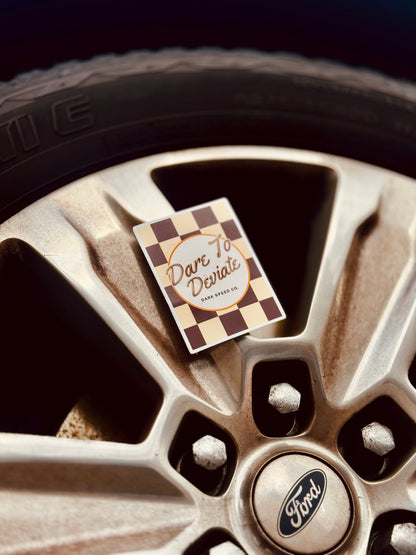 Dare To Deviate Sticker